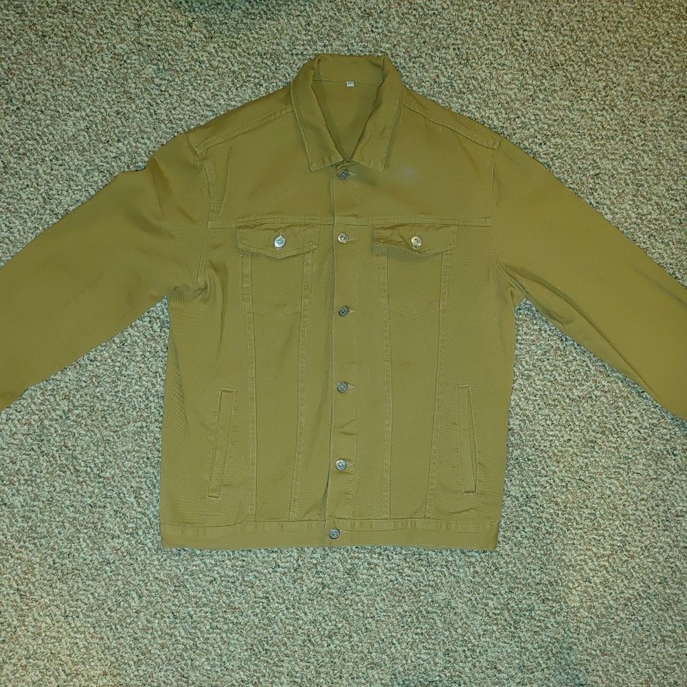 Brown China Denim Jacket